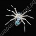 Брошь Stylish Spider Rhinestone